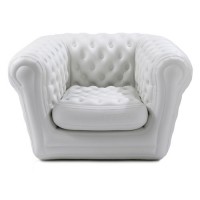 BigBlo 1 kreslo - biele